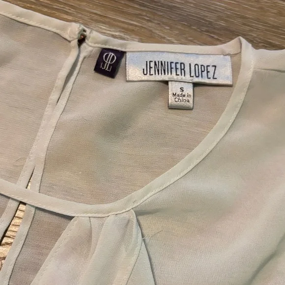 Jennifer Lopez Ruffle Front Blouse - Picture 2 of 3